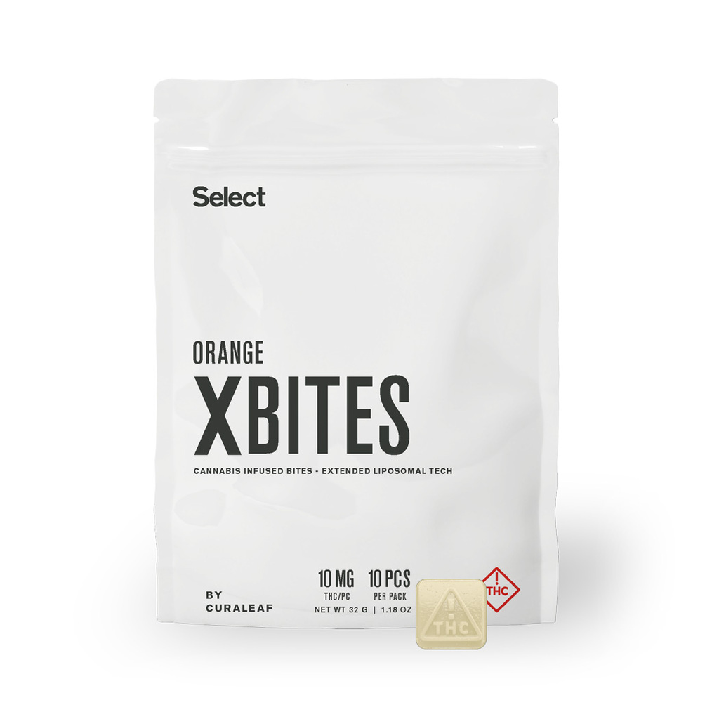 Buy Select Edibles X Bites Orange [10mg] 10-Pack image