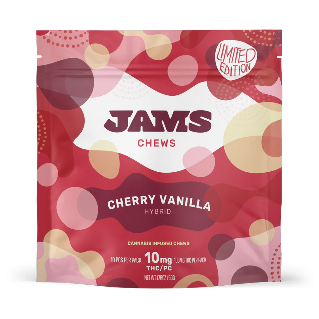 Buy JAMS Edibles Cherry Vanilla Classic [10mg] 10-Pack image