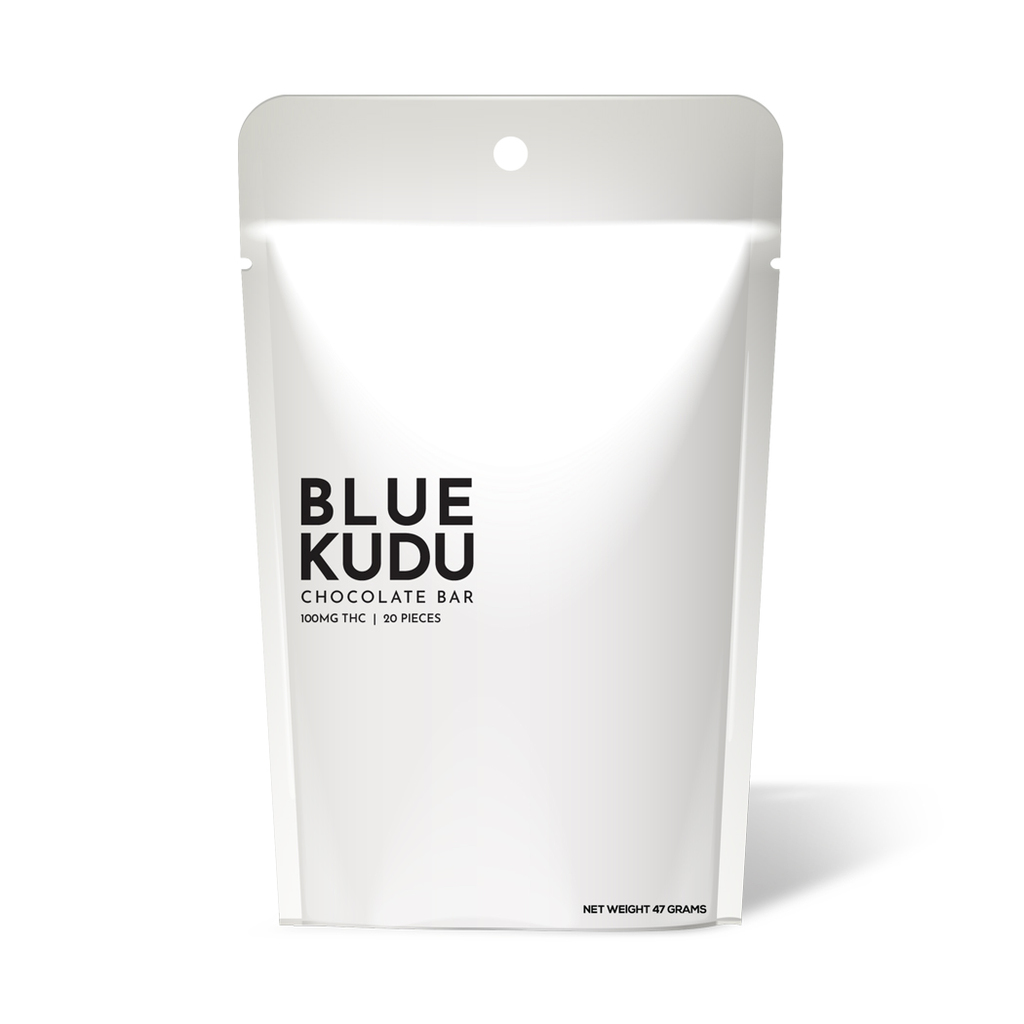 Buy Blue Kudu Edibles Dark Chocolate Indica [5mg] 20-Pieces image