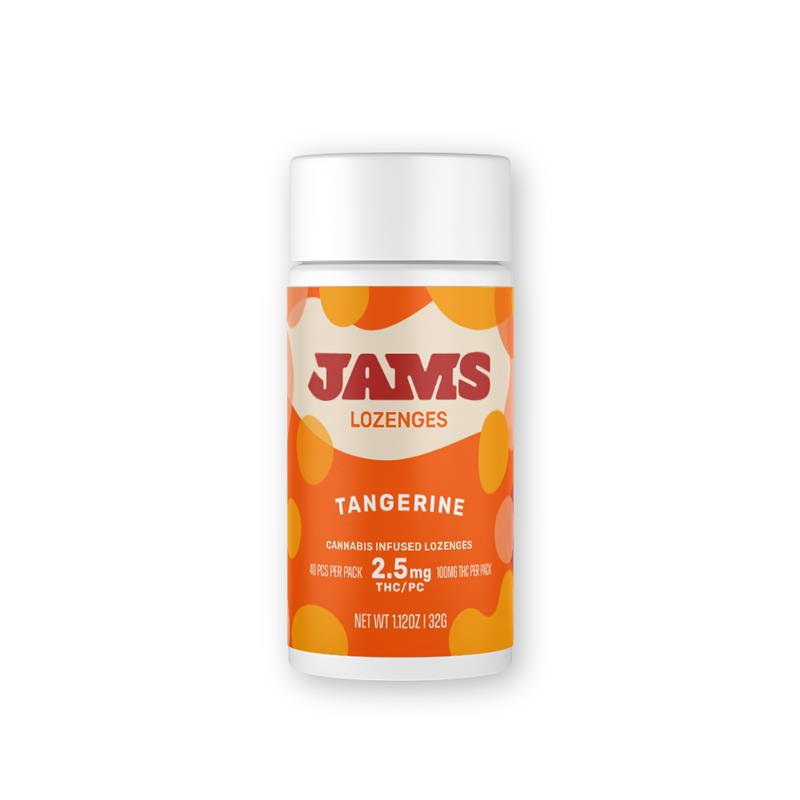 Buy JAMS Edibles Tangerine Lozenges [2.5mg] 40-Pack image