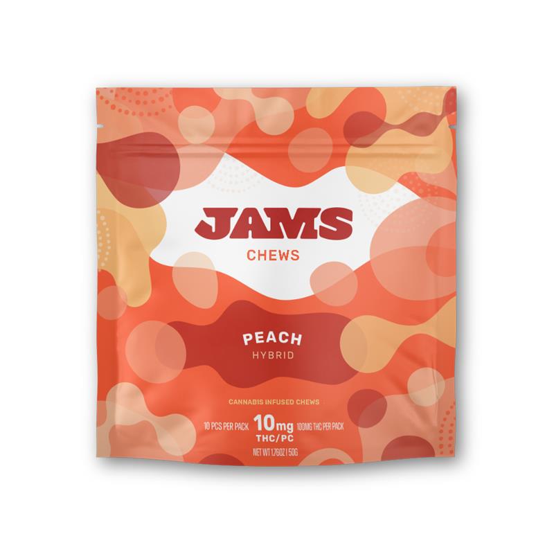 Buy JAMS Edibles Peach Classic [10mg] 10-Pack image