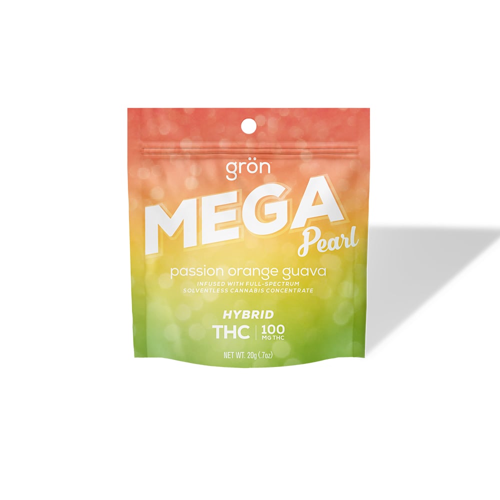 THC Passion Orange Guava Mega Pearl Gron