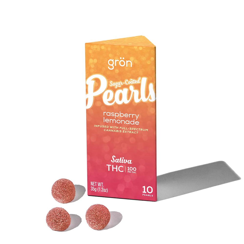 THC Raspberry Lemonade Pearls - Sativa Gron