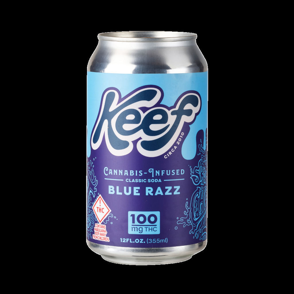 Blue Razz 12Oz Keef Cola