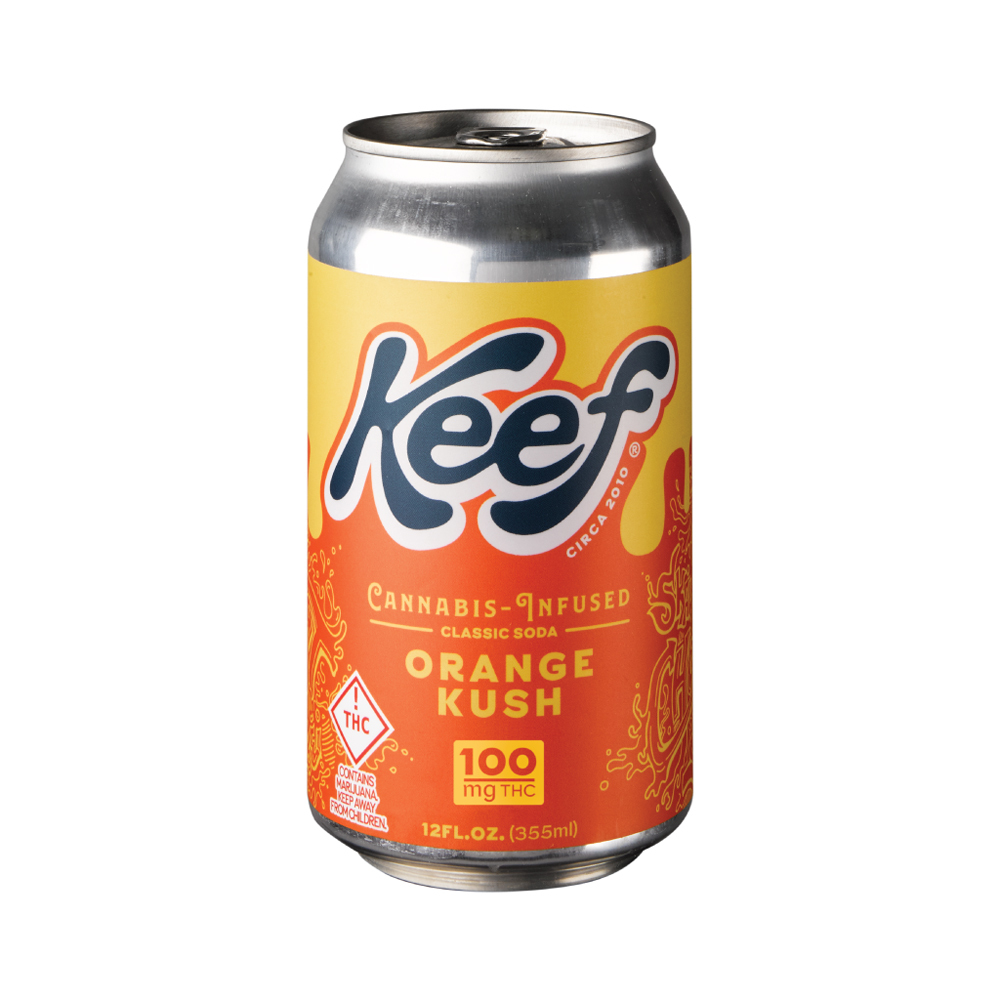 Orange Kush 12Oz Keef Cola