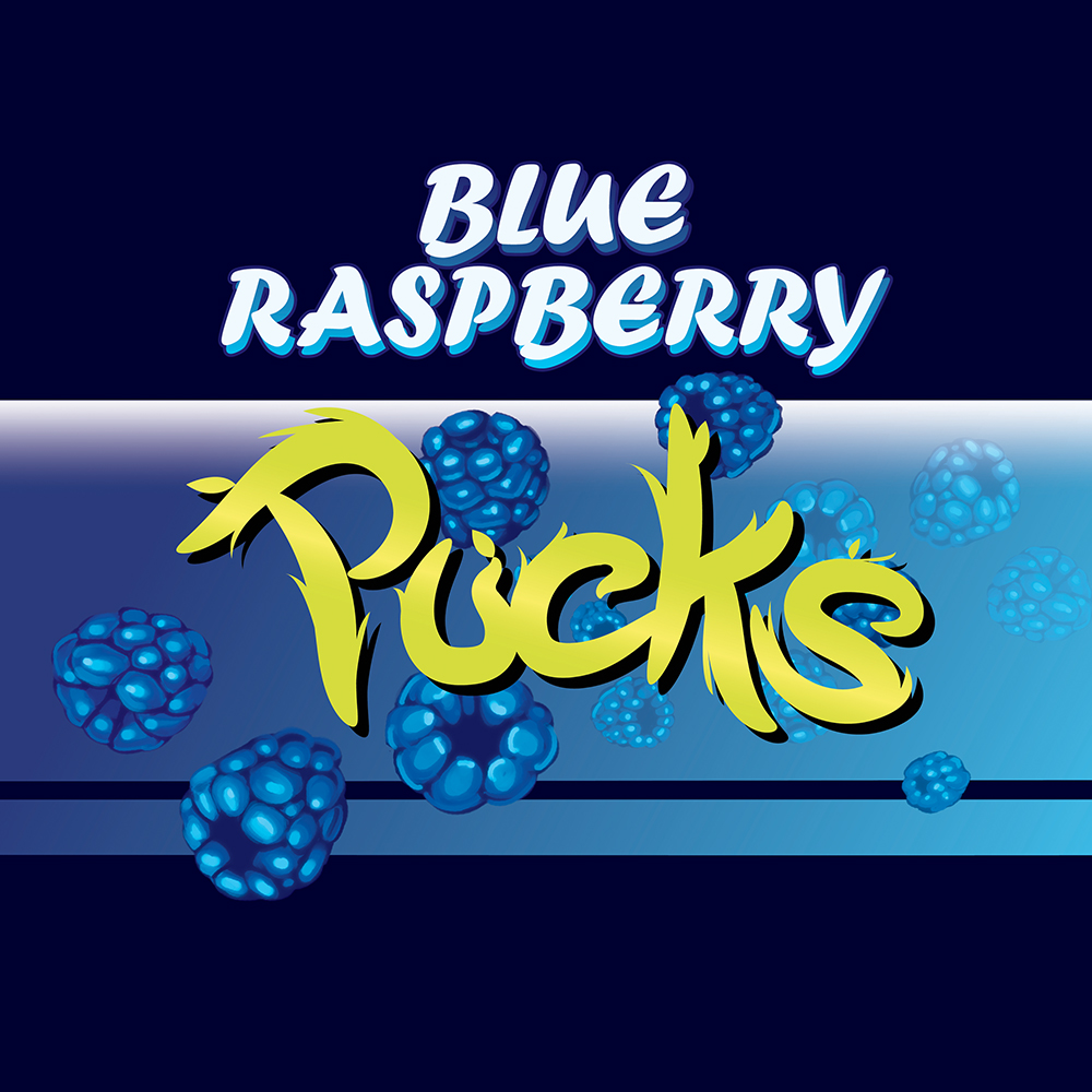 Blue Raspberry Pucks