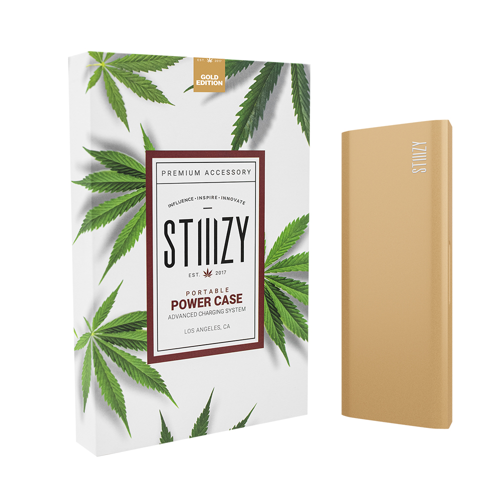 Portable Power Case - Gold STIIIZY