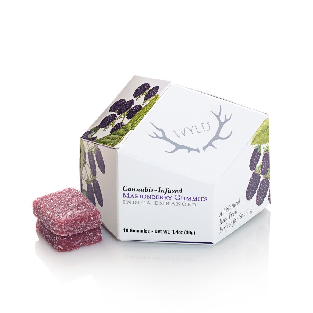 Marionberry Indica Enhanced Gummies Wyld