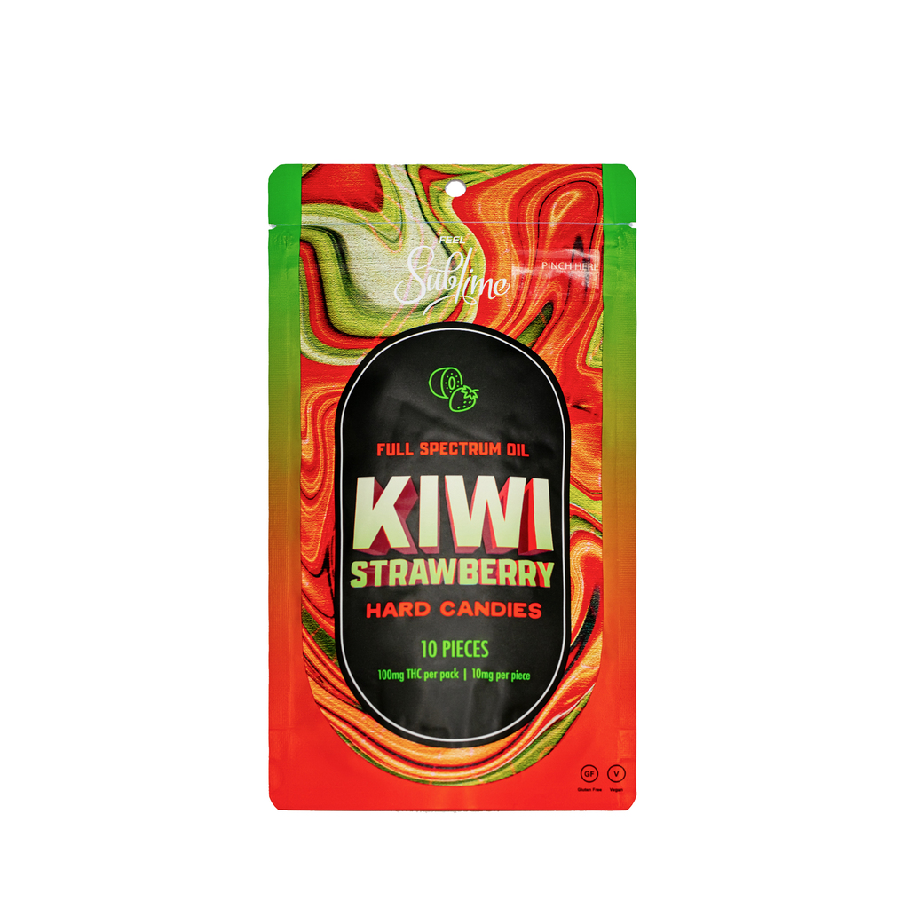 Kiwi Strawberry RSO Hard Candy Sublime