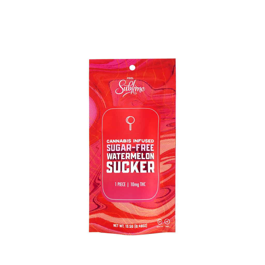 Watermelon Sugar-Free Sucker Sublime