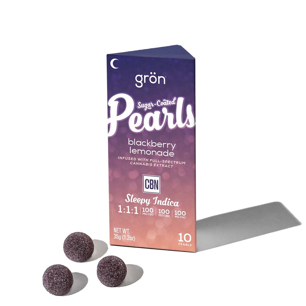 1:1:1 Blackberry Lemonade Pearls - Sleepy Indica Gron