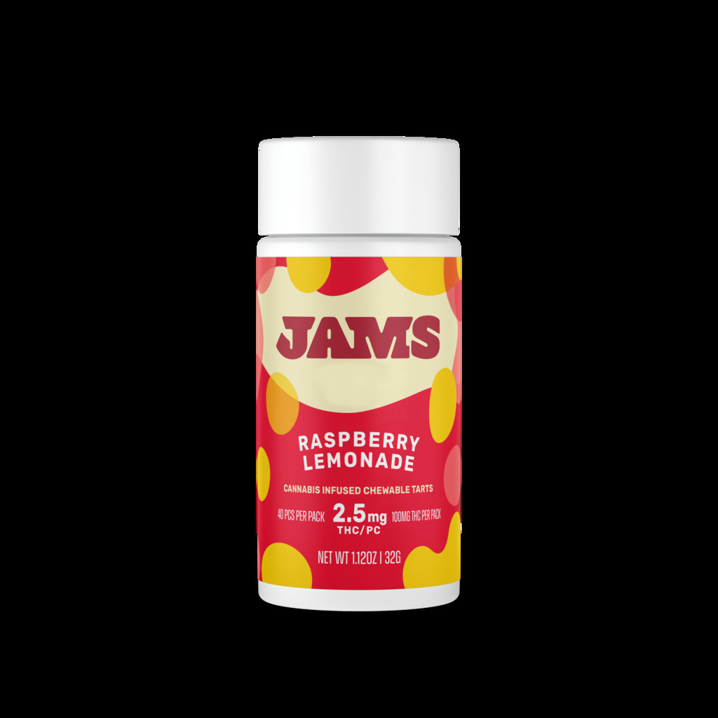 Buy JAMS Edibles Raspberry Lemonade Lozenges 100mg image №0