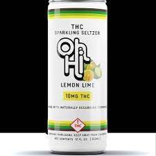 Lemon Lime Sparkling Seltzer Oh Hi