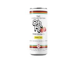 Pomegranate Sparkling Seltzer Oh Hi