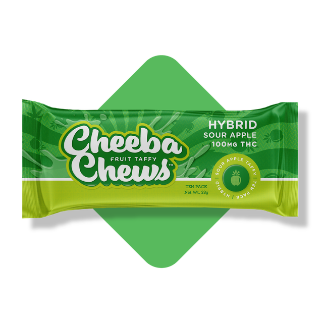 Taffy Sour Apple Cheeba Chews