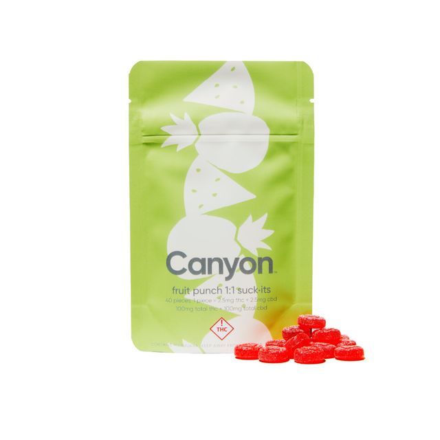 Suck It Fruit Punch CBD 1:1 Canyon