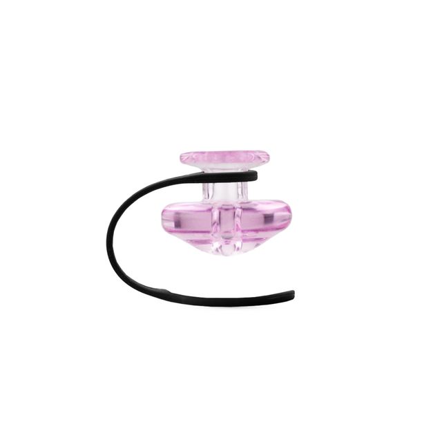 Puffco The Peak Carb Cap and Tether Pink Puff Co