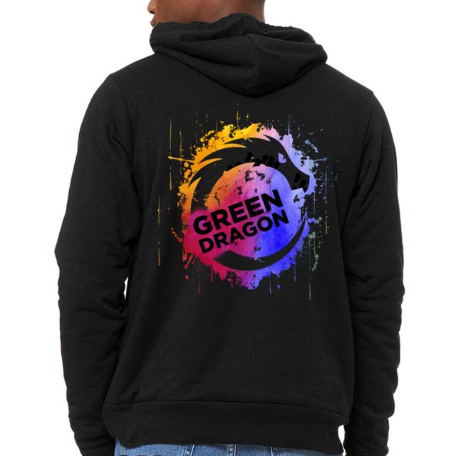 Colorado Watercolor Dragon Pullover Green Dragon (CO)