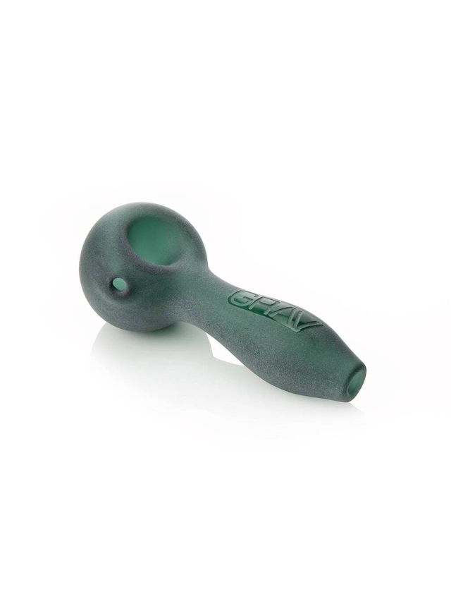 Sandblasted Spoon Pipe Grav