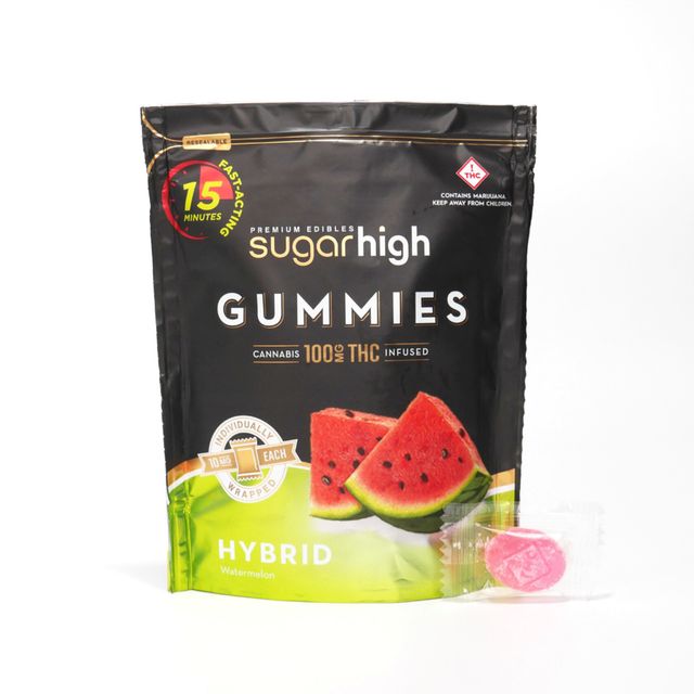 Fast Acting Hybrid Gummies Sugar High