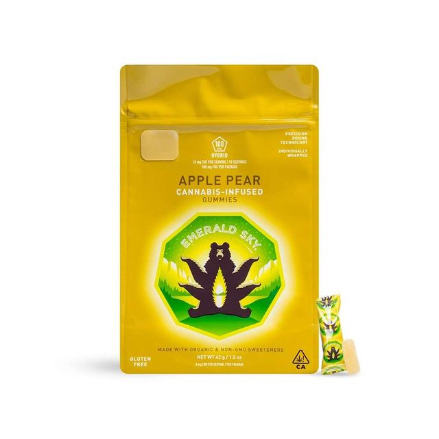 Apple Pear Emerald Sky