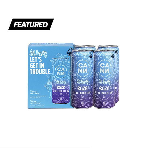 Blue Rhuberry Hi Boy Cann