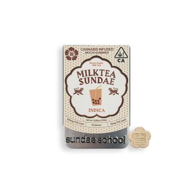 Milktea Sundae Boba Mochi Sundae School