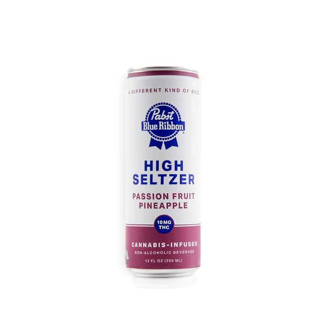 Passion Fruit Pineapple High Seltzer Pabst Labs
