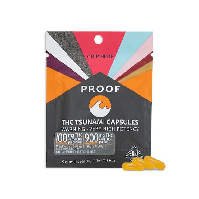 THC Tsunami 100mg Proof