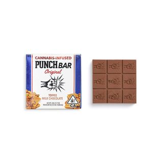 Toffee Milk Chocolate Punch Edibles
