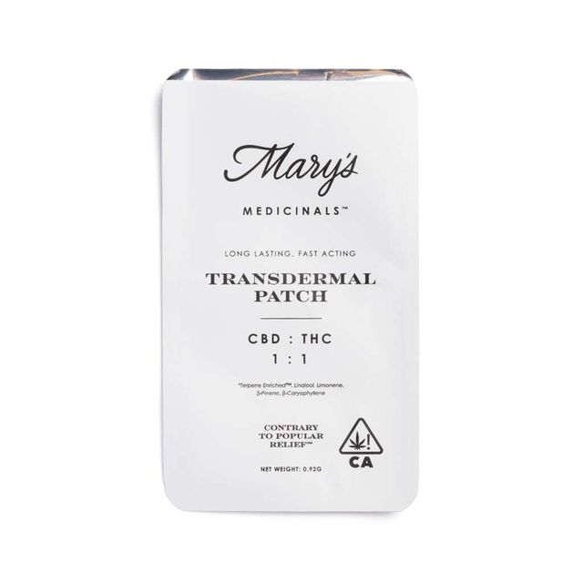Transdermal 1:1 CBD:THC Mary's Medicinals