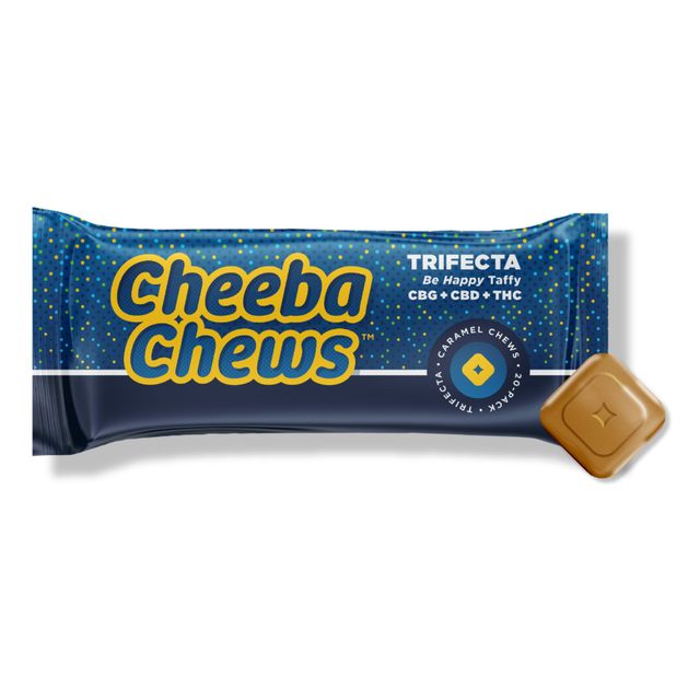 Caramel Trifecta CBD: CBG Cheeba Chews