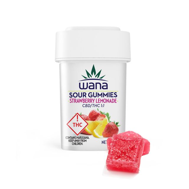 Strawberry Lemonade 1:1 Gummies Wana Brands