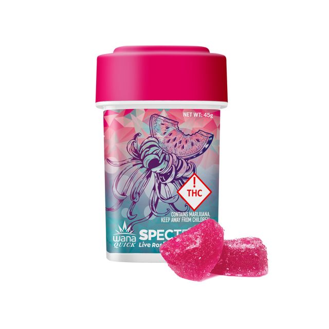 Quick Watermelon Slushie Rosin Gummies Wana Brands