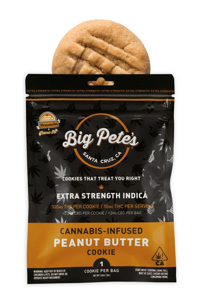 Peanut Butter Indica Cookie Big Pete's Treats