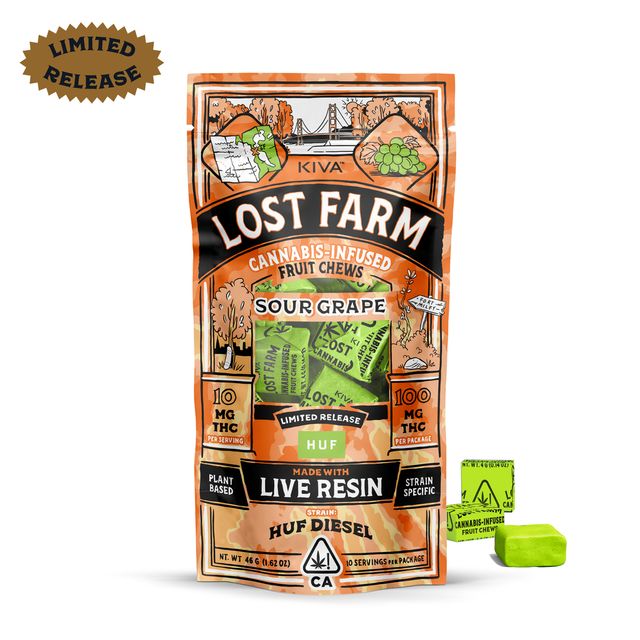 Lost Farm Sour Grape x HUF Diesel Lost Farm