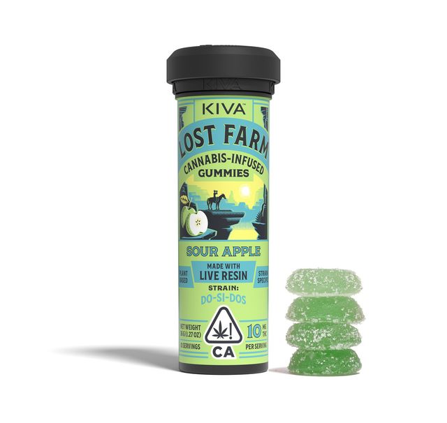 Lost Farm Live Resin Sour Apple  Lost Farm