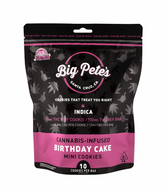 Birthday Cake Indica 10-Pack Big Pete's Treats