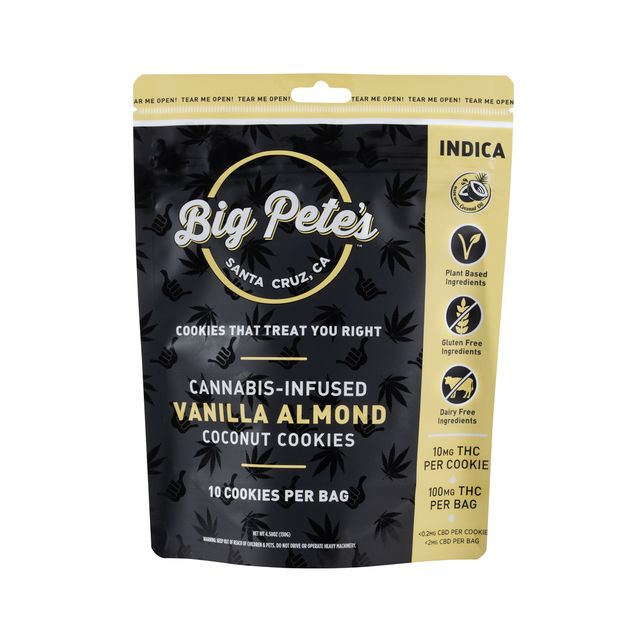 Vanilla Almond Indica 10-Pack Big Pete's Treats