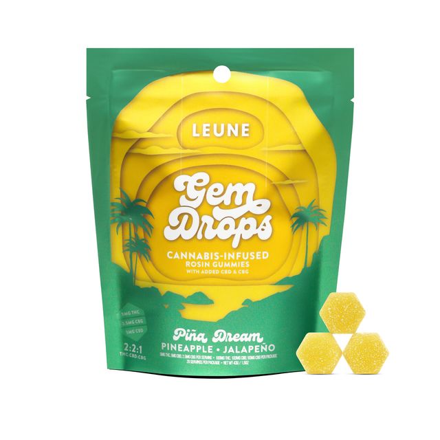 Pineapple Jalapeno Rosin Gem Drops LEUNE