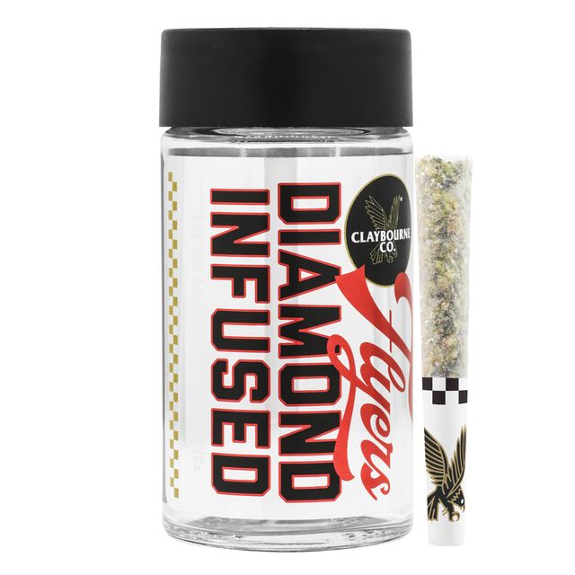 Banana Sherbet - Flyers Diamond Infused .5g 5pk Claybourne Co.