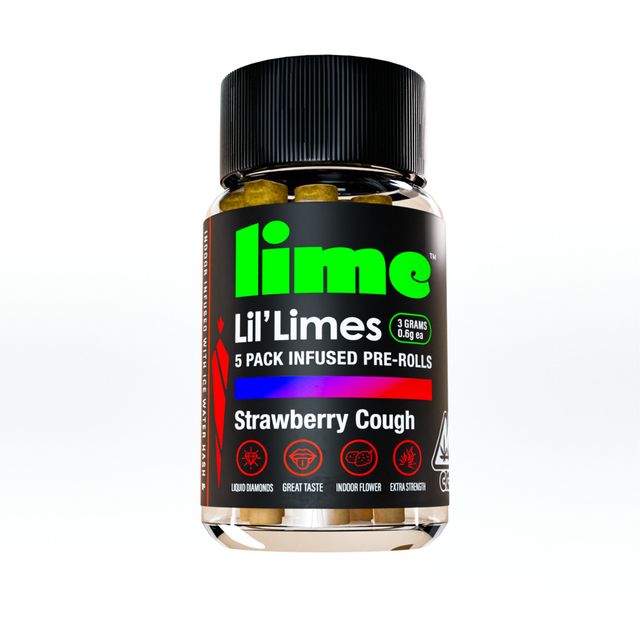 Lil' Limes: Strawberry Cough Infused Lime Cannabis Co.