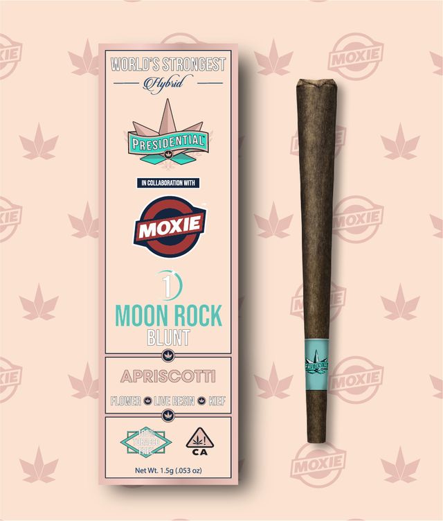 Moxie Apriscotti Moonrock Infused Presidential