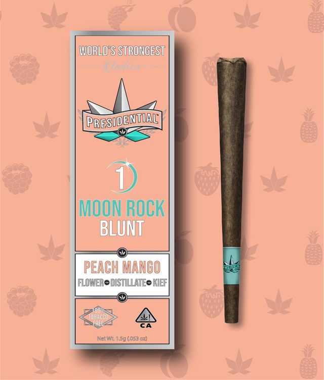 Peach Mango Moonrock Infused Presidential