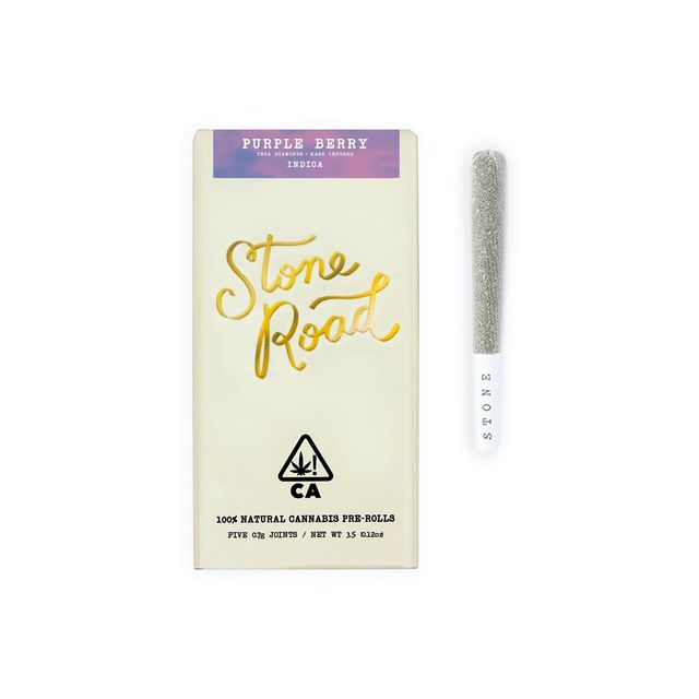 Purple Berry Infused Stone Road
