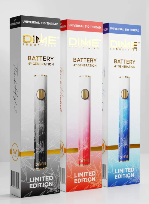 Blue Variable Voltage Battery DIME