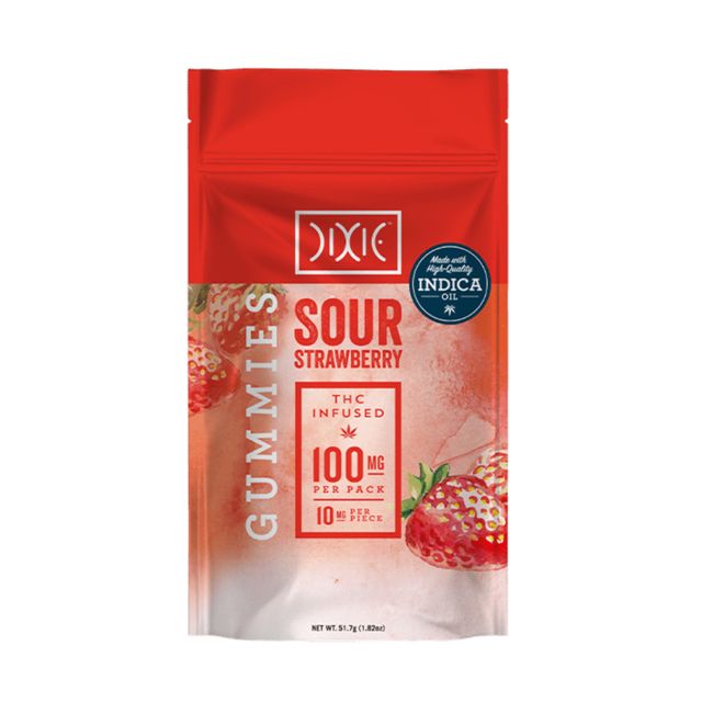 Sour Strawberry Gummies Dixie (CO)
