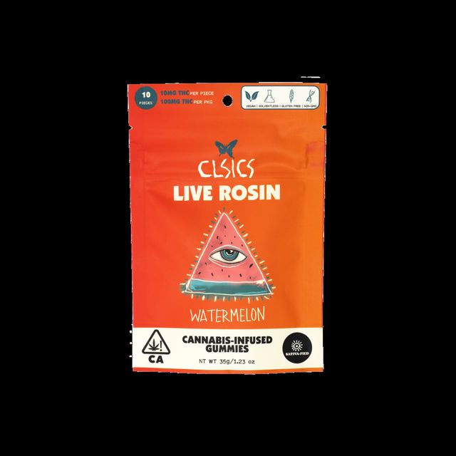 Watermelon OG Live Rosin Gummies CLSICS
