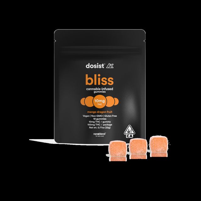 Bliss: Mango Dragon Fruit Nano Gummies Dosist