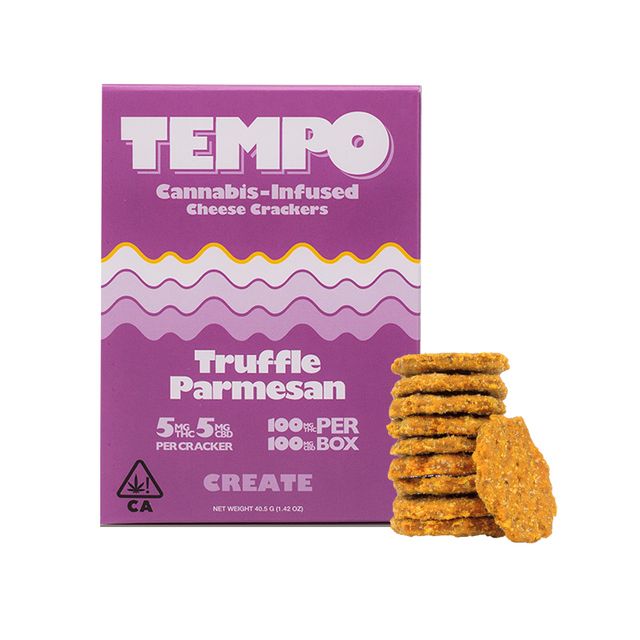 Truffle Parmesan Crackers Tempo